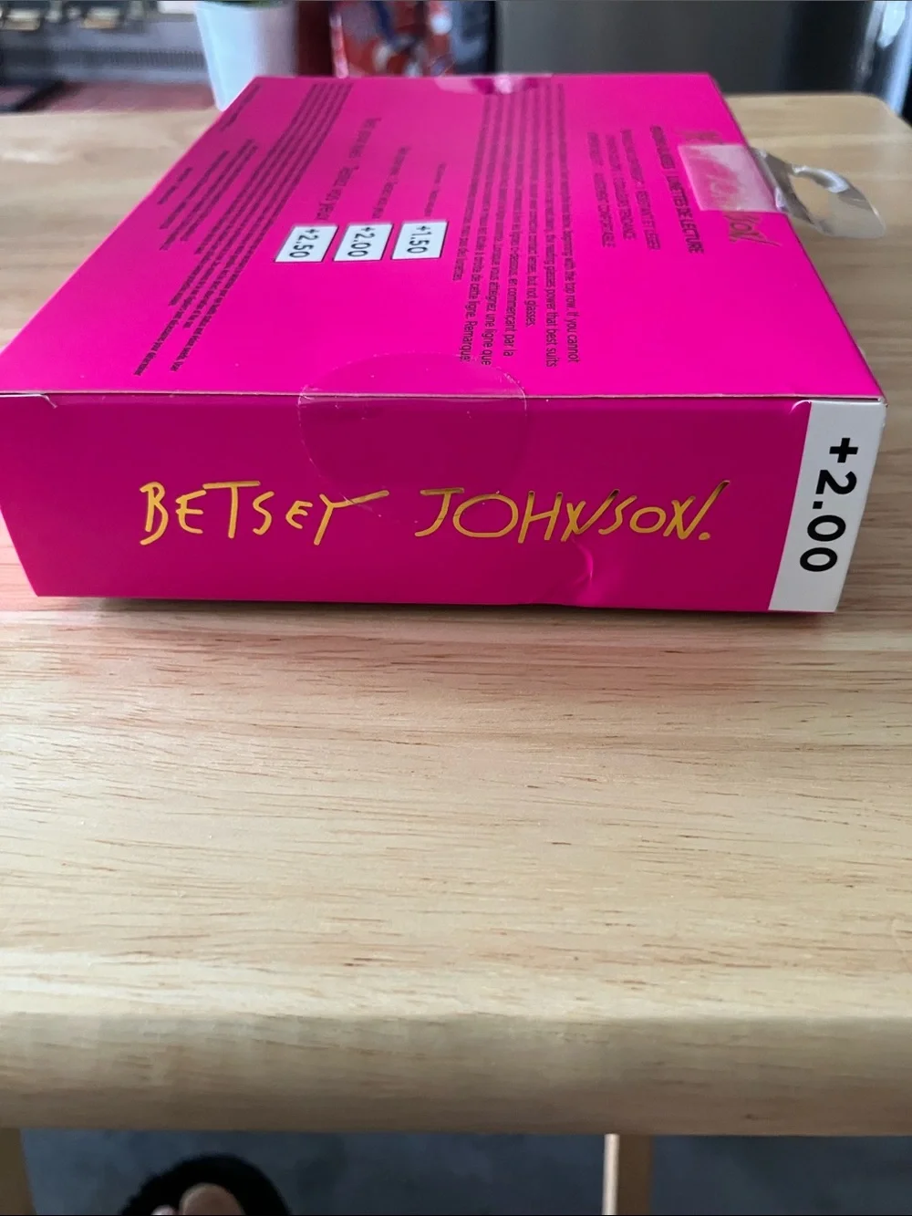 Betsey Johnson Black & Hot Pink Reading Glasses Duo